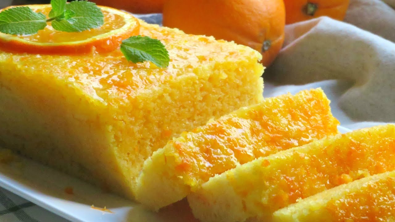 Bizcocho de naranja en 5 minutos