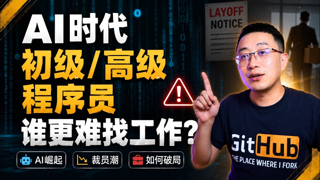 AI 时代，初级和高级程序员失业了，谁更容易找到工作｜澳洲IT｜澳洲求职｜澳洲找工作
