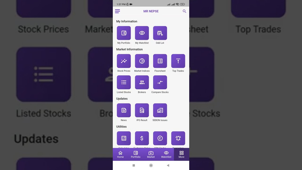 find your crn number from mr nepse app