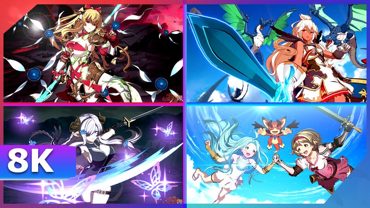 Granblue Fantasy Versus All Characters Intros / Ultimates / Outros { Legendary Edition }
