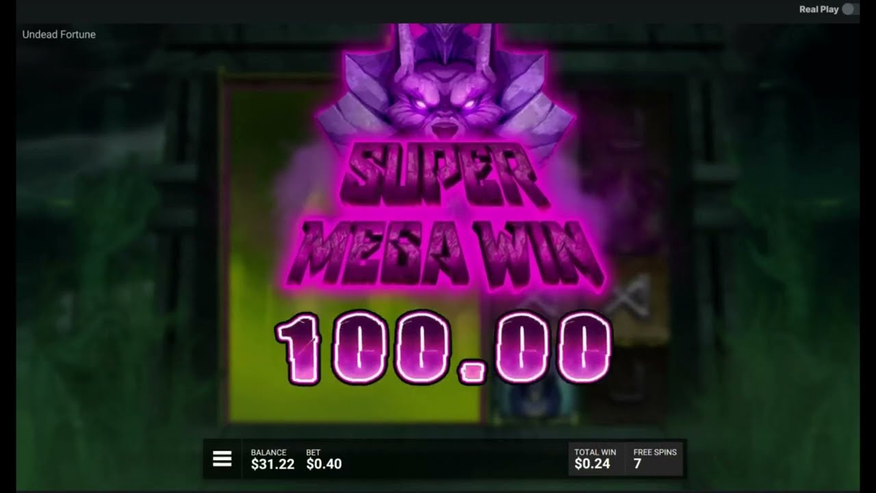 Playing The Pokies | Undead Fortune 1200x Win @ ThePokieSite.net