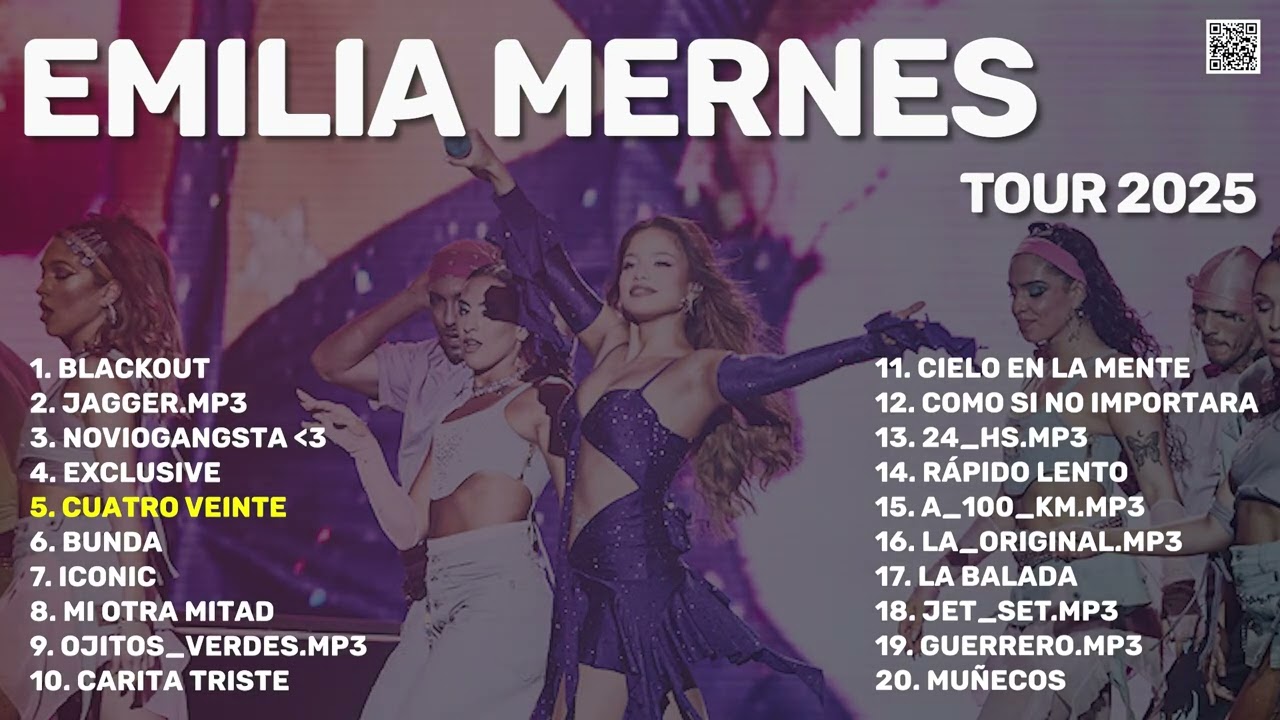 Emilia Mernes .mp3 Tour 2025 Setlist | .mp3 Gira