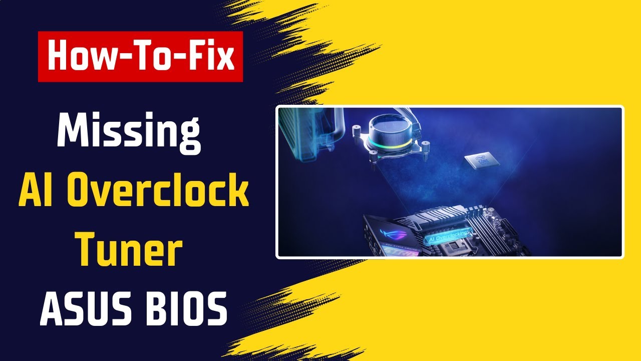[ASUS] Как исправить отсутствие AI Overclock Tuner в BIOS материнских плат ASUS