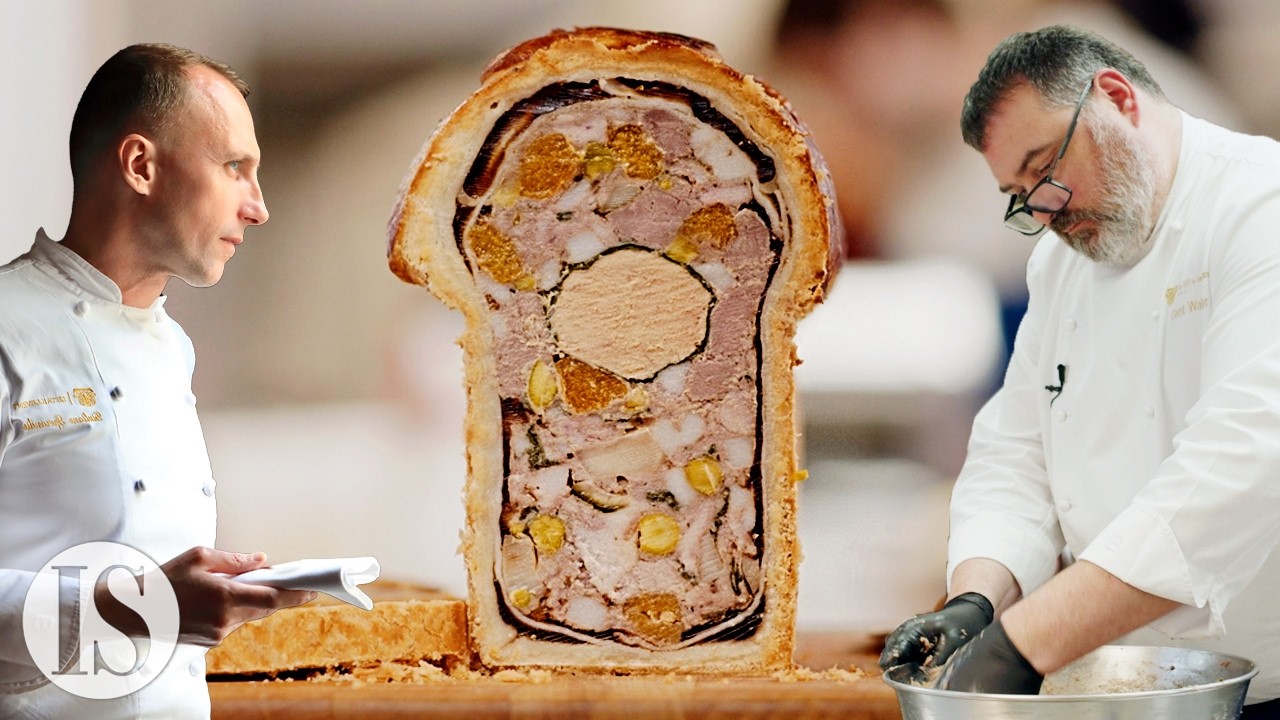 Pâté in crosta in un ristorante 2 stelle Michelin francese con Giuliano Sperandio e Grant Waller