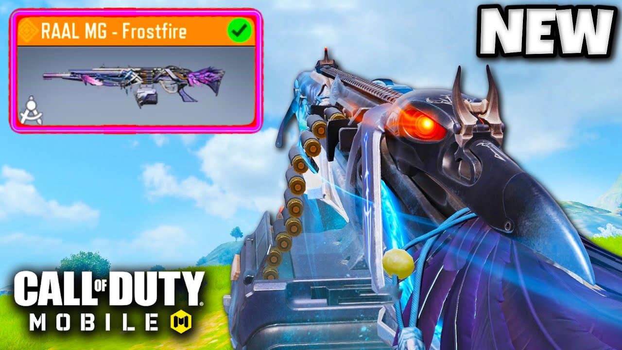 *NEW* LEGENDARY RAAL MG - FROSTFIRE 😍 (COD MOBILE)