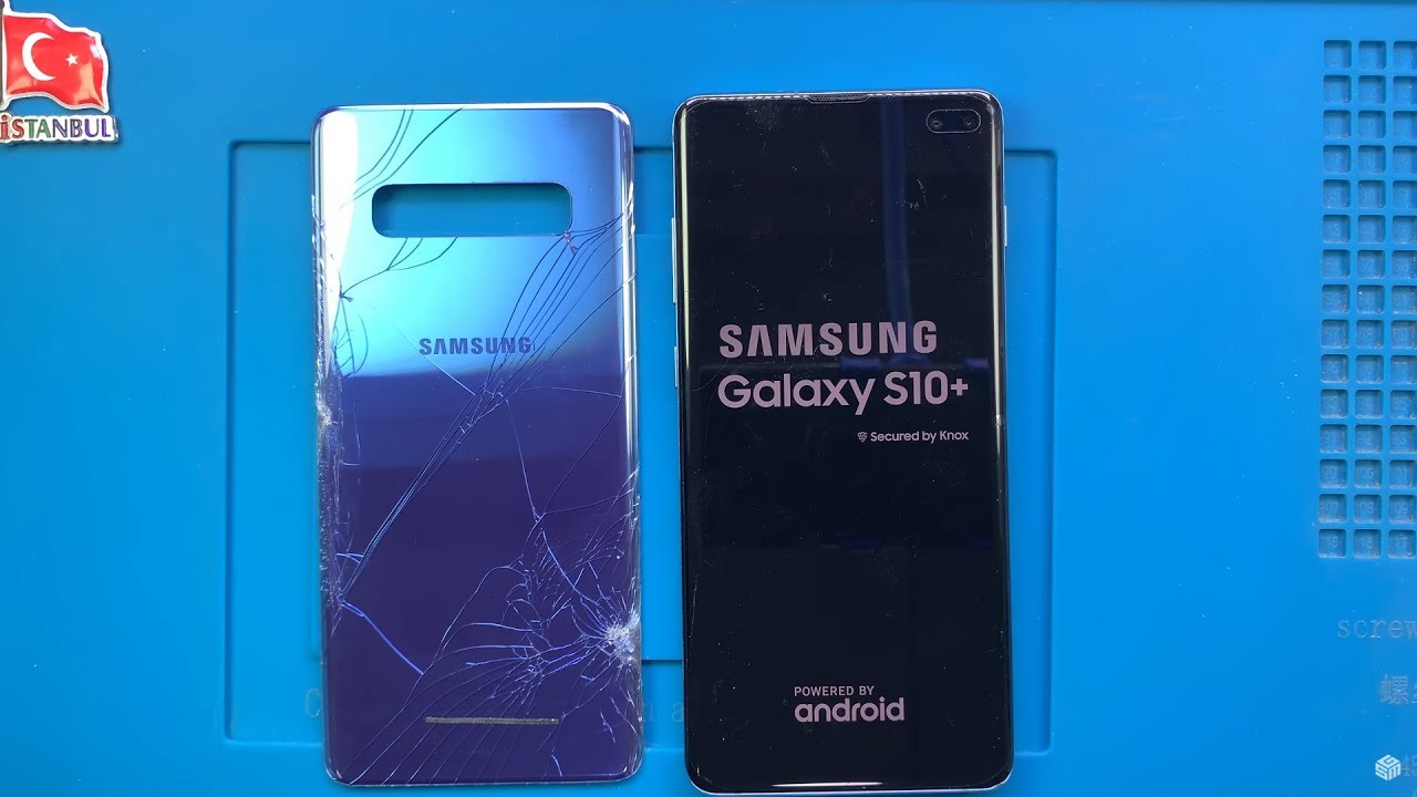 Samsung Galaxy S10 + Plus Замена заднего стекла