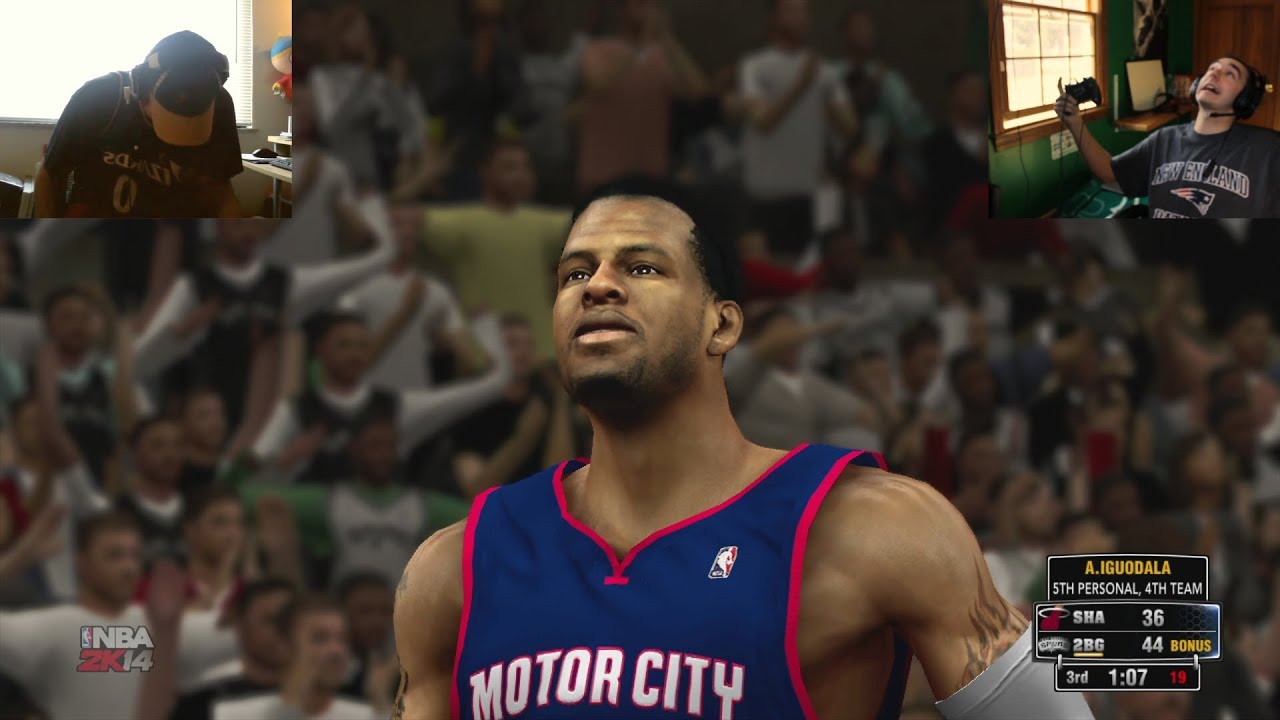 NBA 2k14 MyTeam Facecam Wager Wars, игра с золотым историческим игроком! Кто будет петь?
