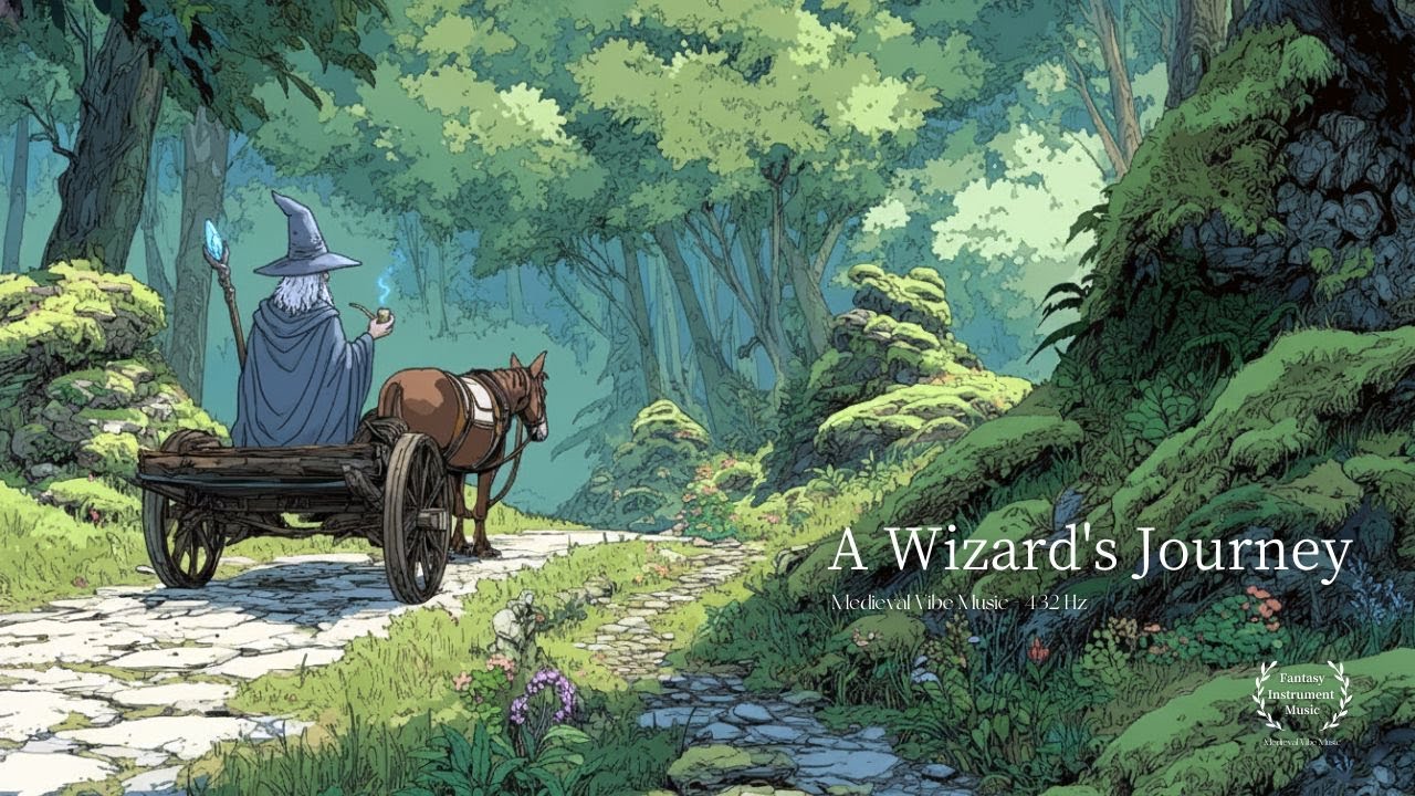 A Wizard's Journey ✨ 432Hz Relaxing Music for Meditation & Fantasy