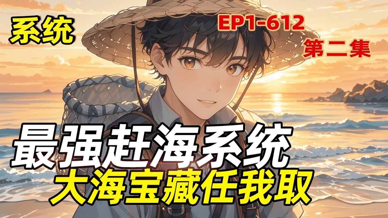 最新神豪《最强赶海系统，大海宝藏任我取》第2集/共2集 穿越成渔夫，我绑定了最强赶海系统。从此，大海就是我的私人宝库！几百斤的石斑，罕见的七彩龙虾，上千斤的蓝鳍金枪鱼，甚至沉睡海底的古老宝藏.