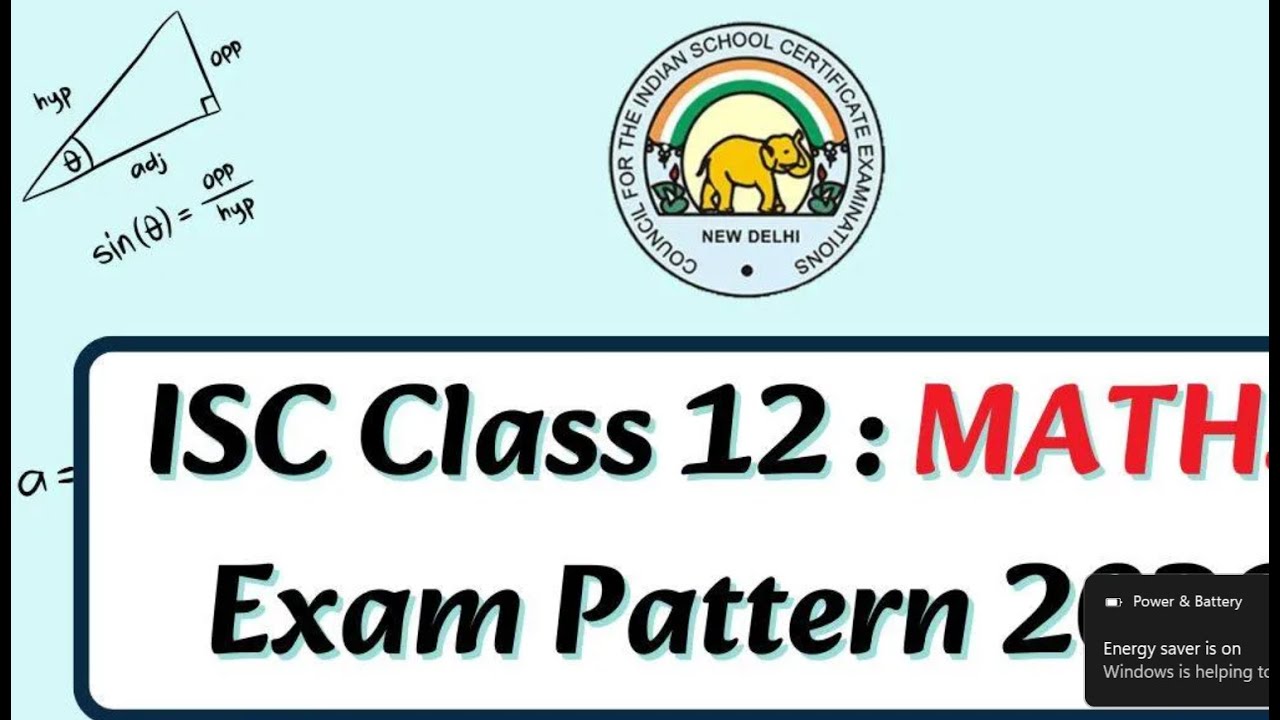 Passing Marks in Maths ISC 2026 | Minimum Marks to Pass | ICSE Board