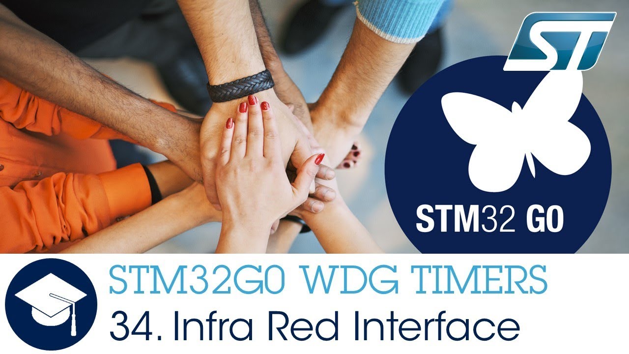 STM32G0 OLT - 34. WDG TIMERS - Infra Red Inteface