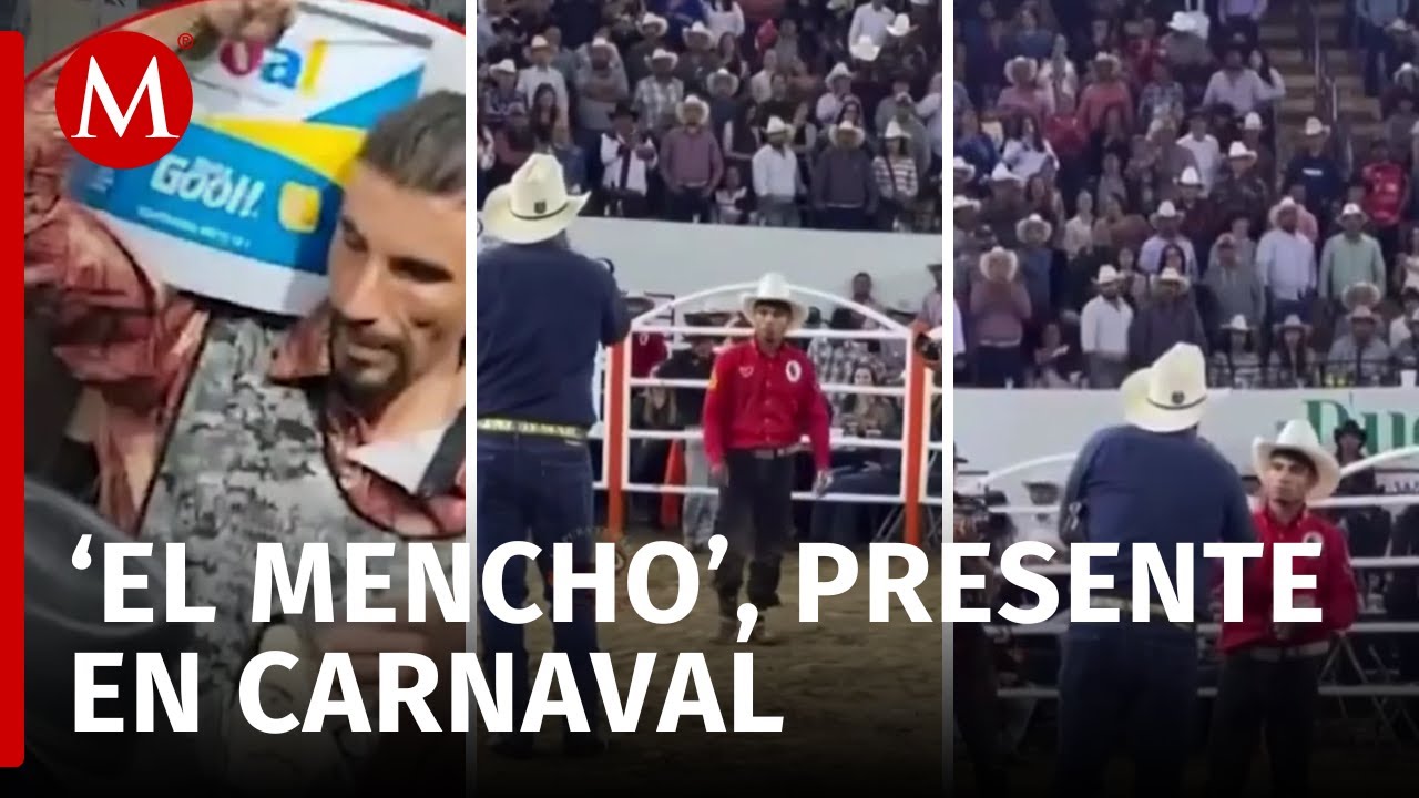 Controversia en el Carnaval de Autl&aacute;n por im&aacute;genes relacionadas con 'El Mencho'