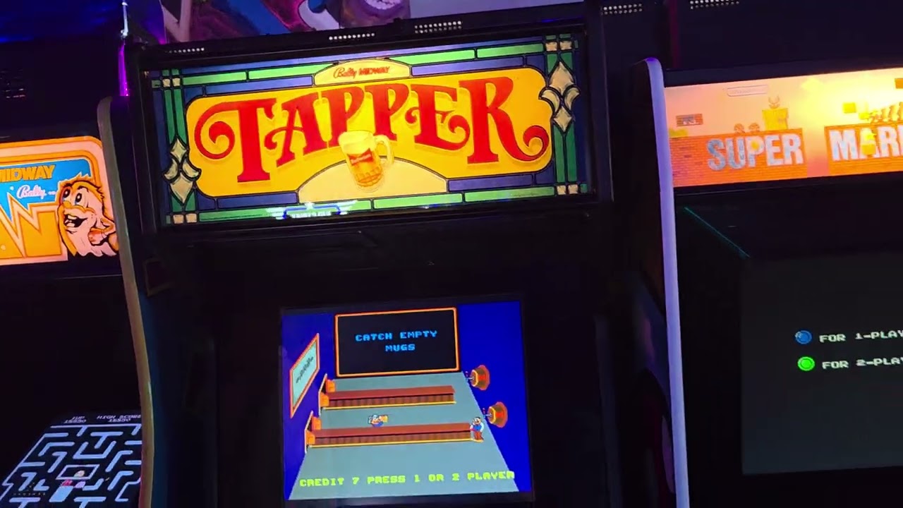 Discovered all  arcade games at Arcade Monsters in Orlando,FL.