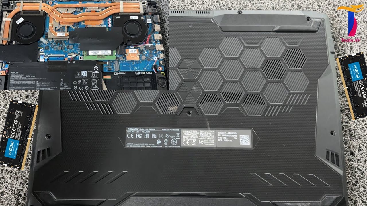 Asus TUF Gaming F15 FX506HF Upgrade Options | Max Ram and SSD