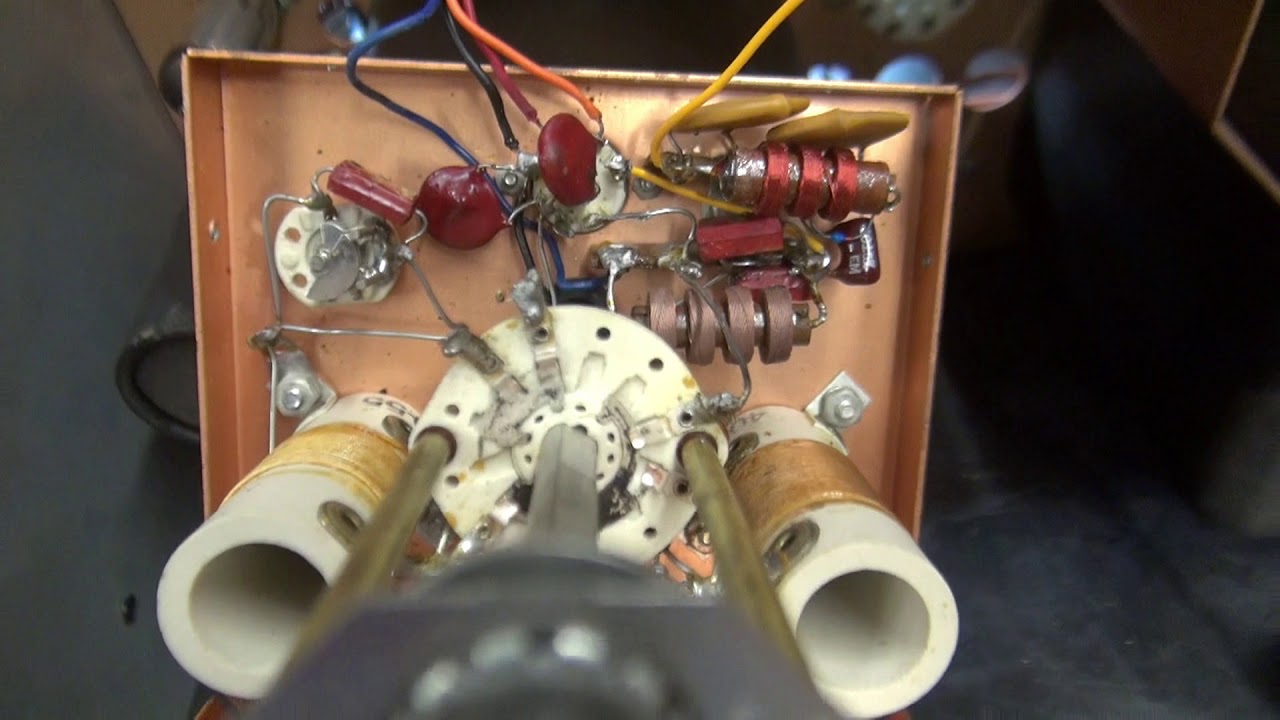 Как размодифицировать сетевой привод передатчика Heathkit DX-100