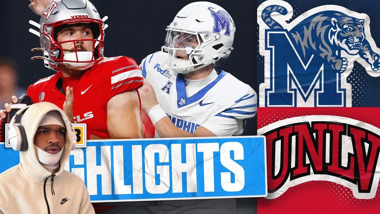 Memphis Tigers vs UNLV Rebels Highlights 🏈 (CRAZY FINISH)