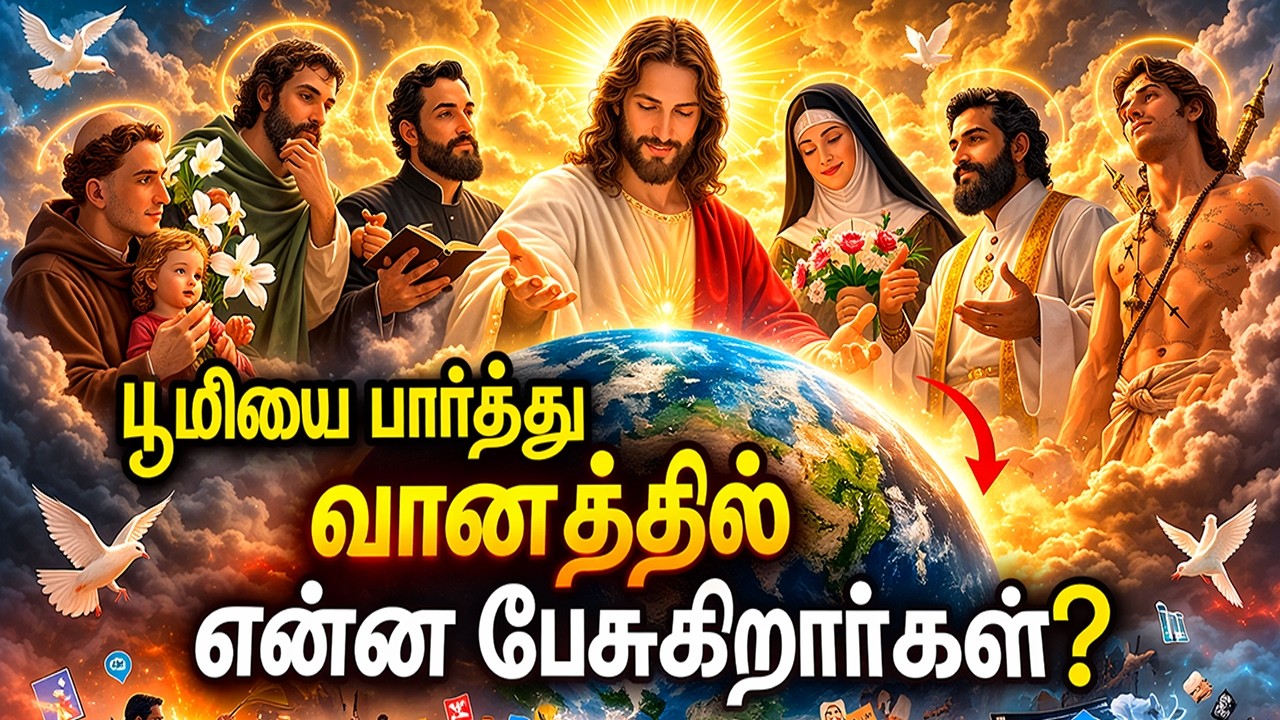 வானத்தில் இயேசுவும் புனிதர்களும் | Powerful Social Message | Jesus & Saints Short Film