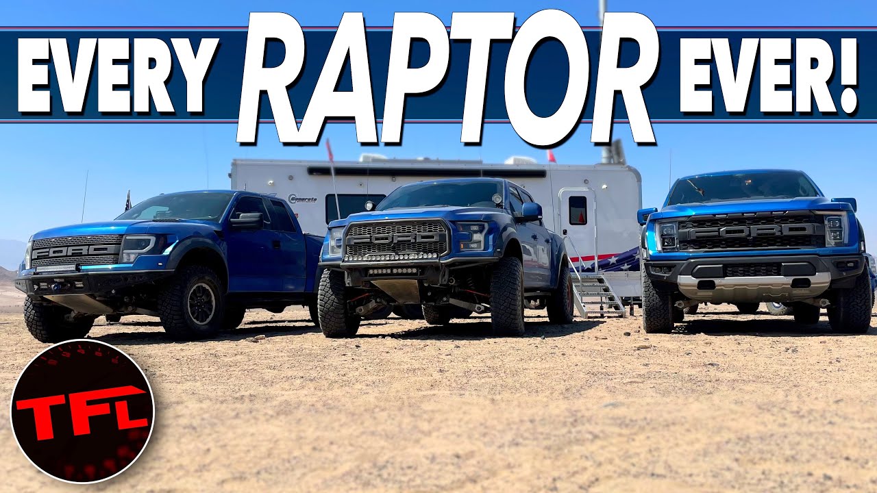 I Go Hands-On With Every Ford F-150 Raptor Ever &mdash; But Which One Is Best?