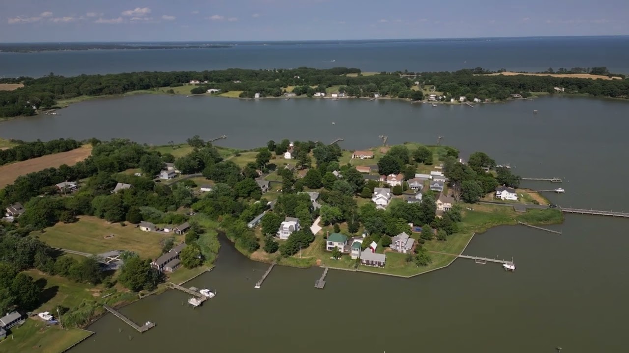 Tilghman Island, MD By Air