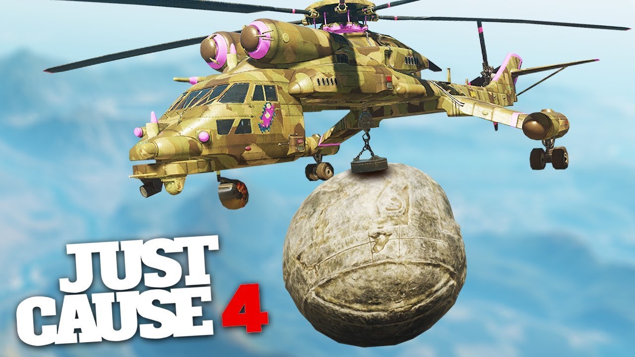 WRECKING BALL CHALLENGE! - Just Cause 4 Stunts & Challenges!