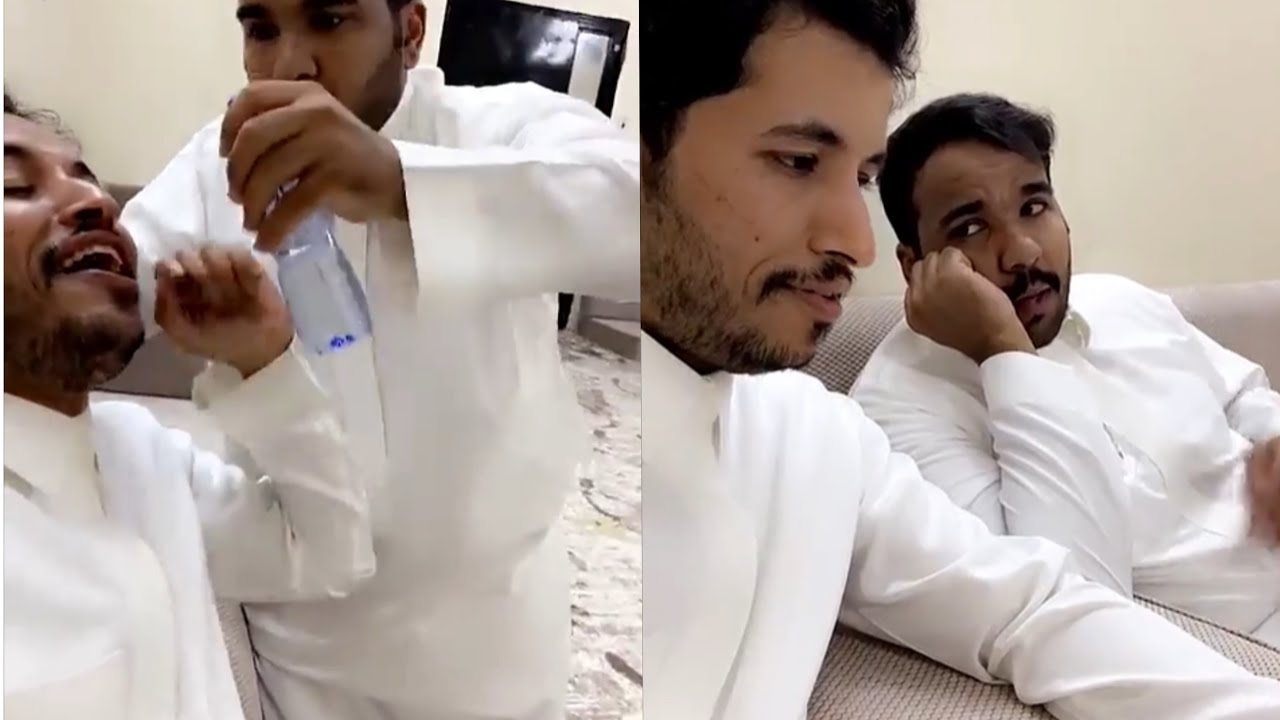 محاولة بلع الحبوب 😂