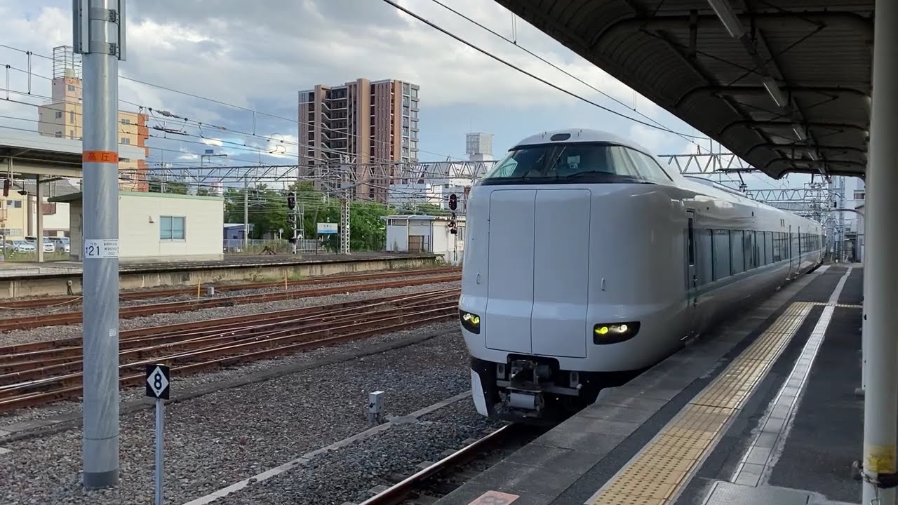 【パンダくろしお編成&9両増結！】くろしお26号　和歌山駅入線(2024年9月14日撮影)