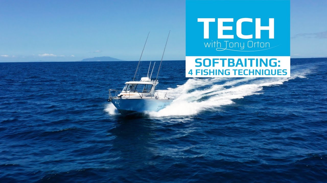 Shimano Tech with Tony Orton: #28 - Softbaiting: 4 Fishing Techniques.