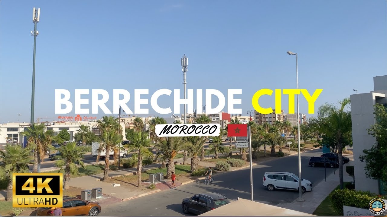 VIDEO BERRCHID CITY😱-(4K)🇲🇦 دويرة ذاخل مدينة برشيد ✨