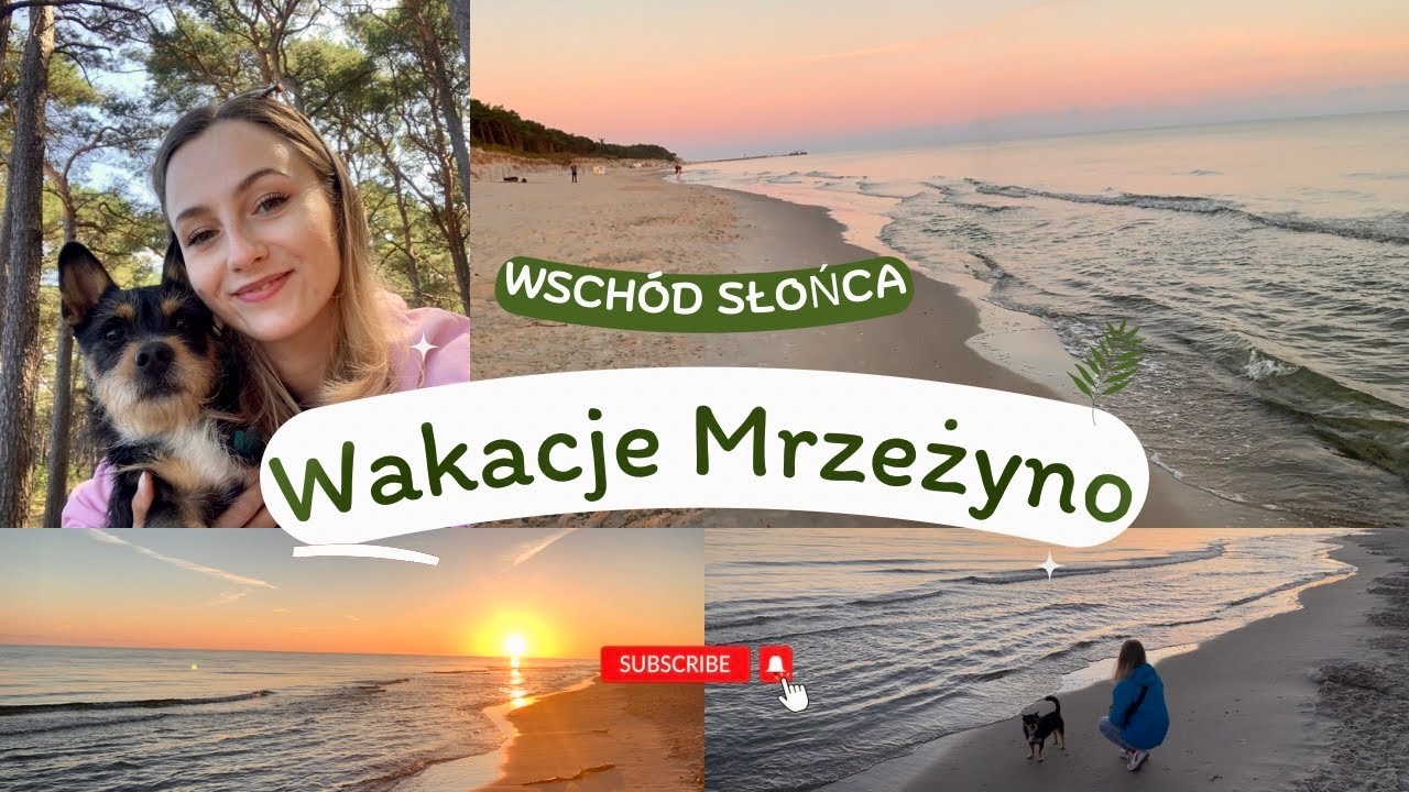 MRZEŻYNO 💚 WSCHÓD SŁOŃCA I MORZE ☀️ KILKA SPOSOBÓW NA LEPSZY SEN 💤