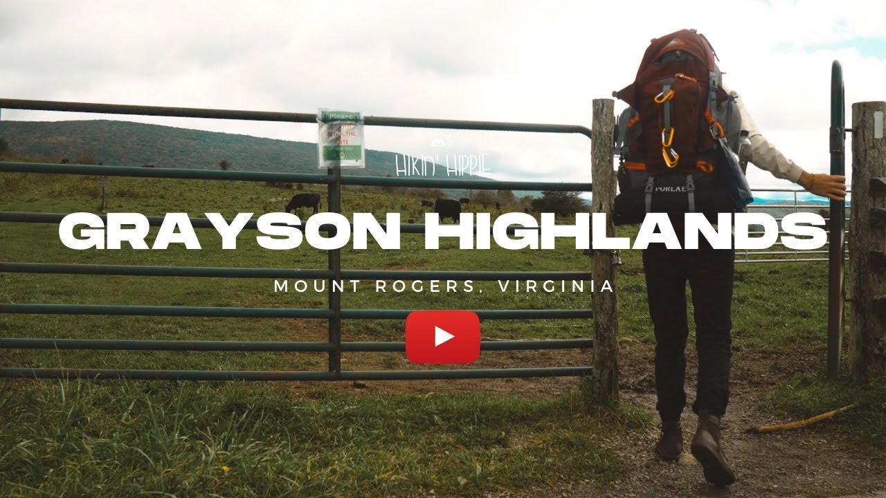 Hiking Alone - Grayson Highlands- Mt Rogers Loop Trail (ASMR )