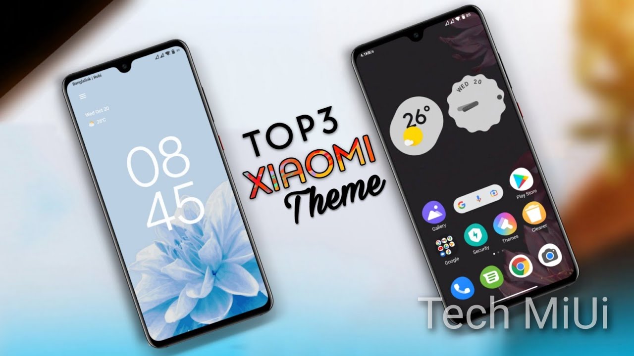 Top 3 Cool Animated Miui 12 Themes | MIUI 12.5 Theme Customisation | Control Centre MIUI 12.5