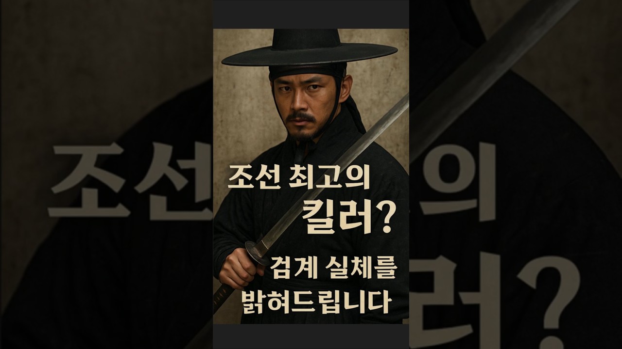 조선 최고의 킬러 - 검계의 실체를 밝혀드립니다.#조선#검계#닌자