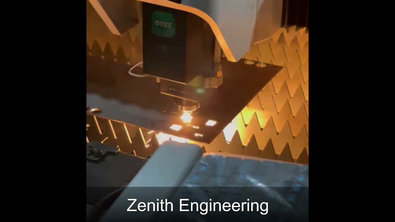 Precision Meets Efficiency: Laser Cutting at Zenith Engineering