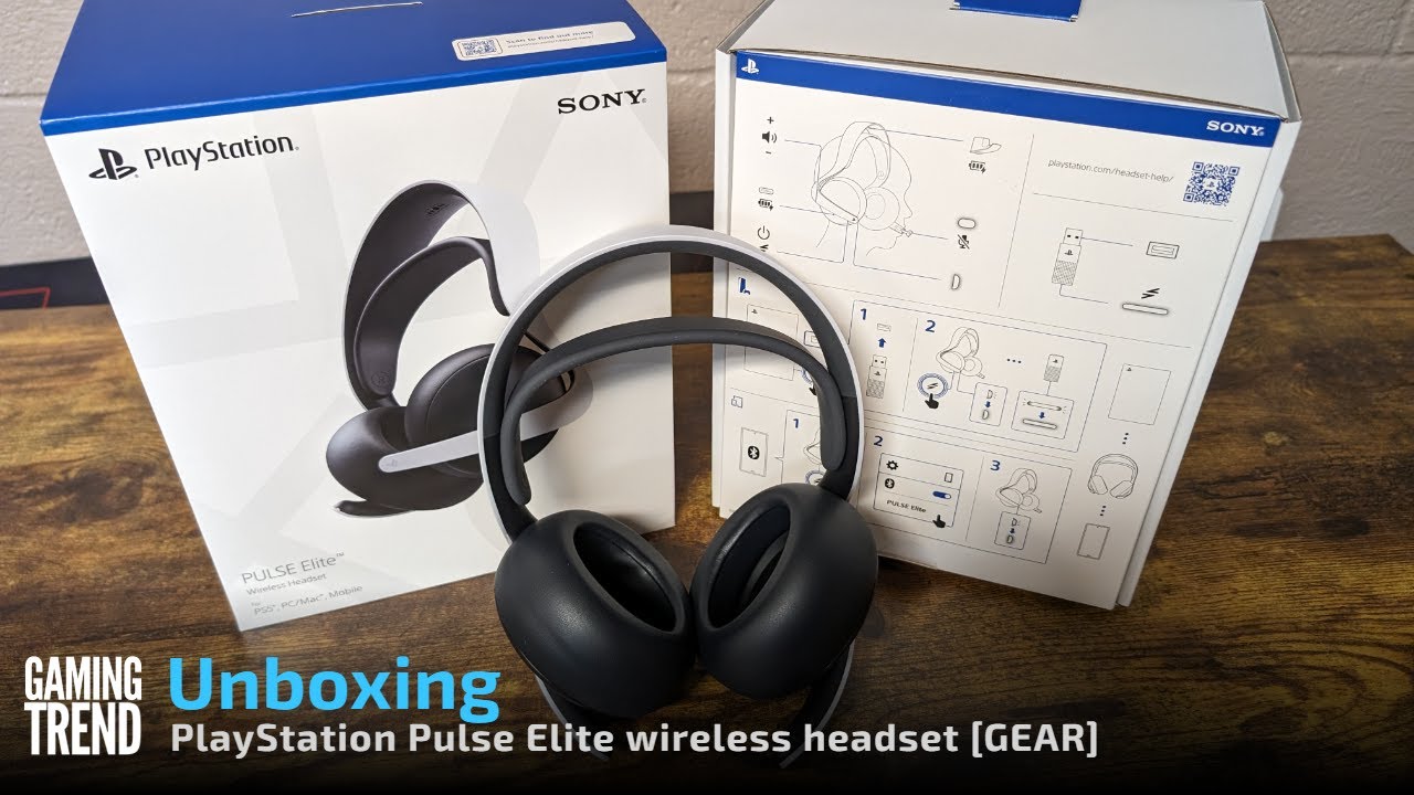 Unboxing the PlayStation Pulse Elite wireless headset [PS5]