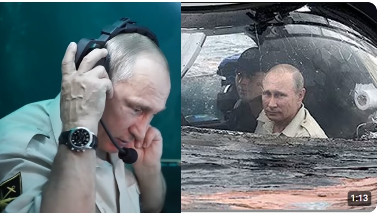 Russian President Vladimir Putin visit to Crimea in a submarine. Factsheet