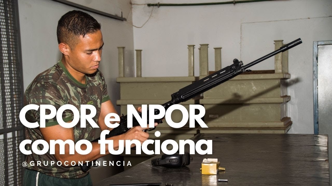 Como funciona CPOR e NPOR  (Exército Brasileiro)
