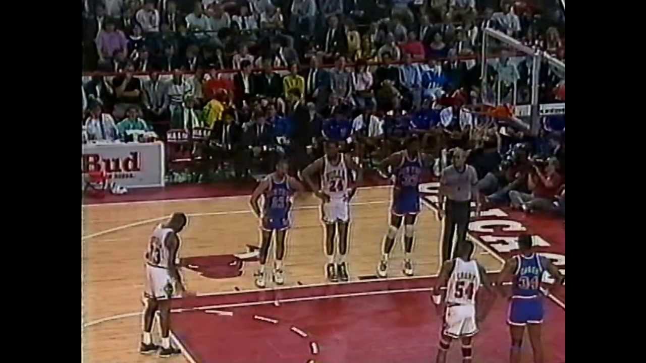 MICHAEL JORDAN: 40 pts vs New York Knicks (1989 ECSF - Game 6)