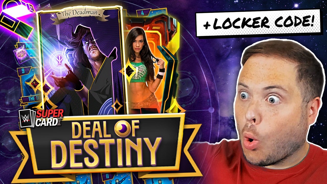 Can I Get Tarot UNDERTAKER from Deal of Destiny?! Special LOCKER CODE! | WWE SuperCard