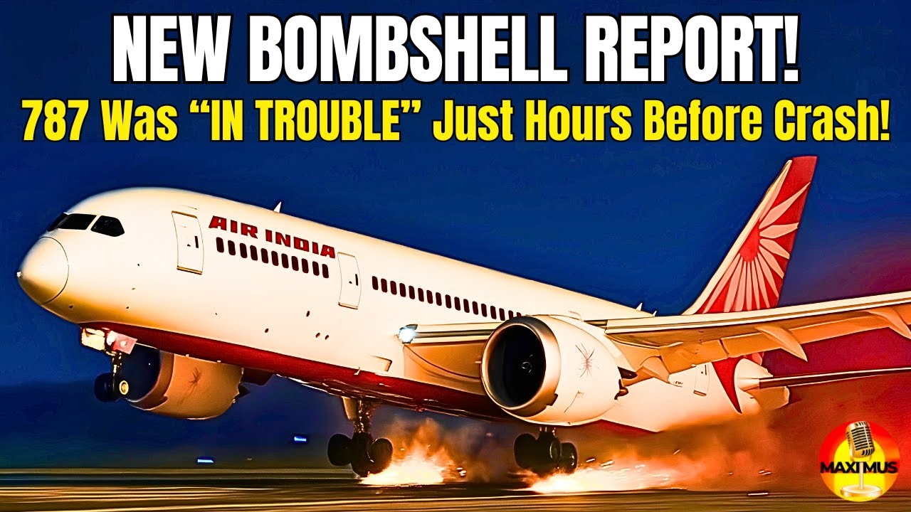 СЕНСАЦИОННАЯ ИНФОРМАЦИЯ: Согласно просочившимся документам, самолет Air India 171 уже находился в...