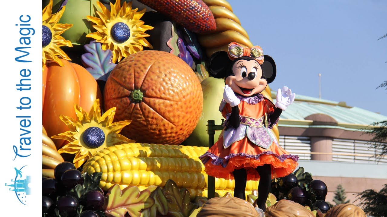 Mickey's Halloween Celebration/Harvest Parade - Royal Castle Stage/Central Plaza - Disneyland Paris