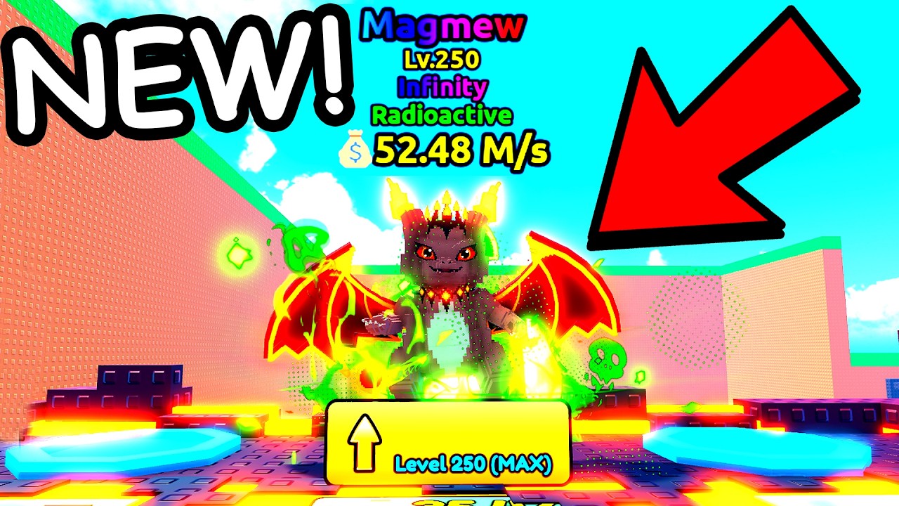 I STOLE NEW MAGMEW INFINITY Brainrot During ADMIN ABUSE in Escape Tsunami...