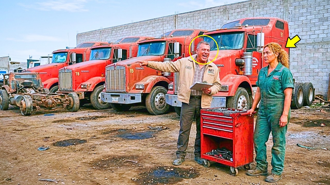 NADIE QUERÍA ESOS 4 KENWORTH OXIDADOS DEL PATIO… LA MECÁNICA DIJO: “TODAVÍA PUEDEN VOLVER A RODAR”