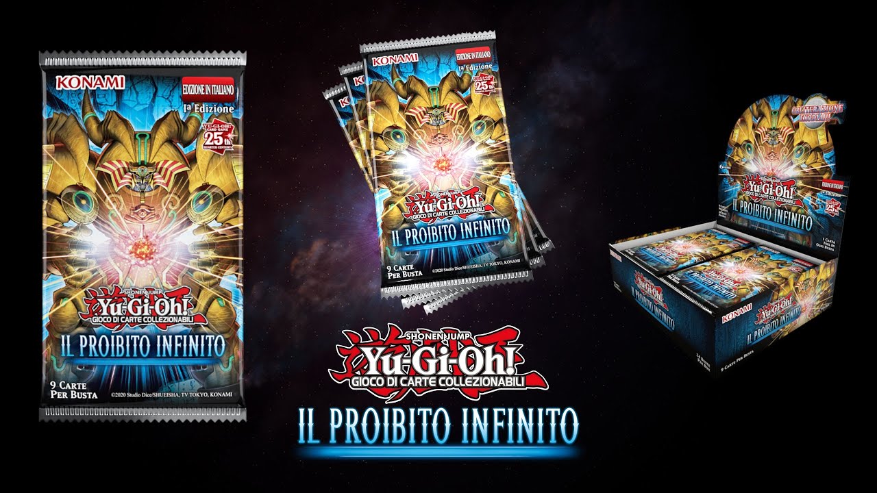 Apriamo insieme la nuova espansione di Yu-Gi-Oh! : Il Proibito Infinito !