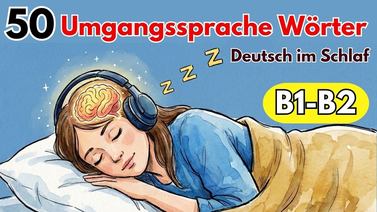 So sprechen Deutsche wirklich! 🔥 50 Umgangssprache Wörter für B1–B2
