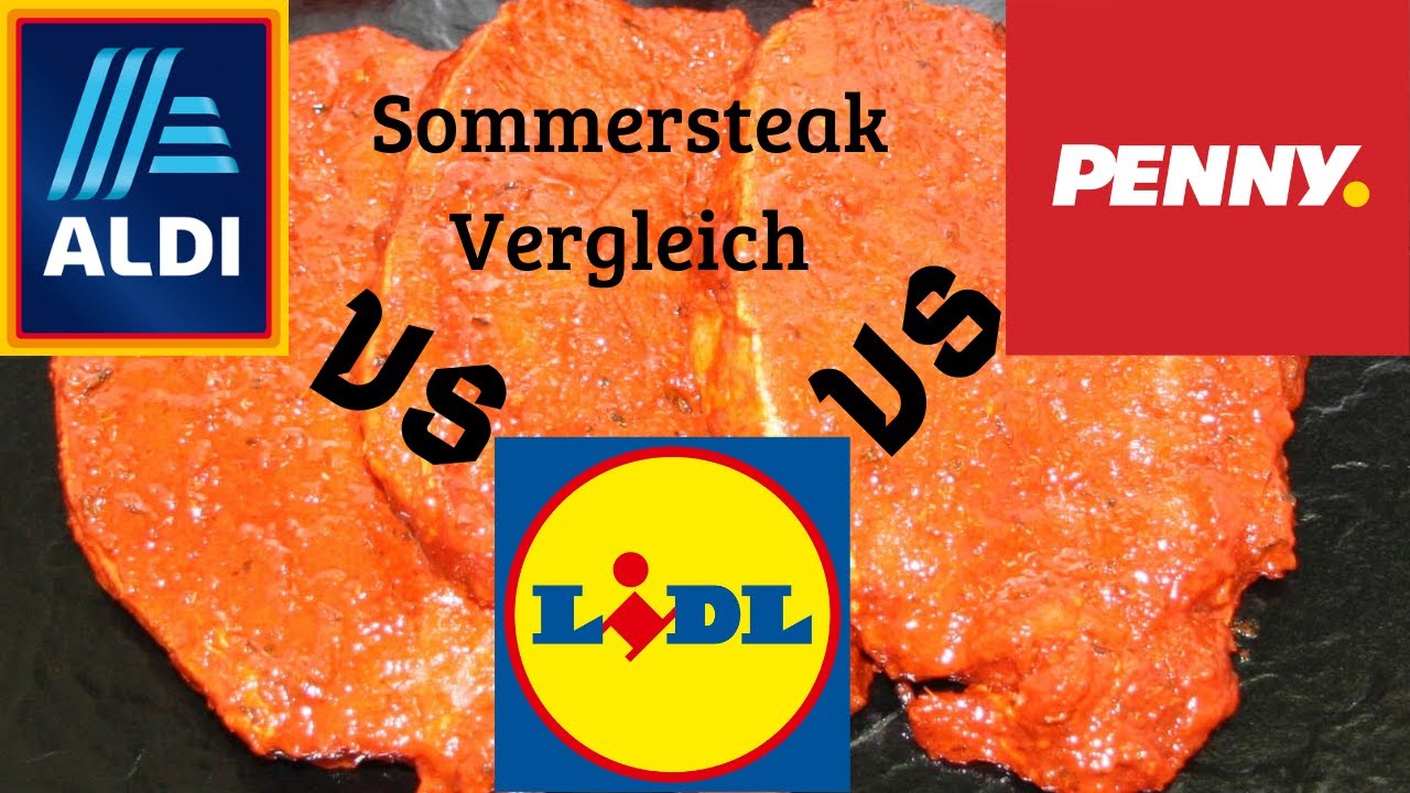 Sommersteak / Rückensteak Vergleich Aldi vs Lidl vs Penny - Discountergriller #SCQÜP