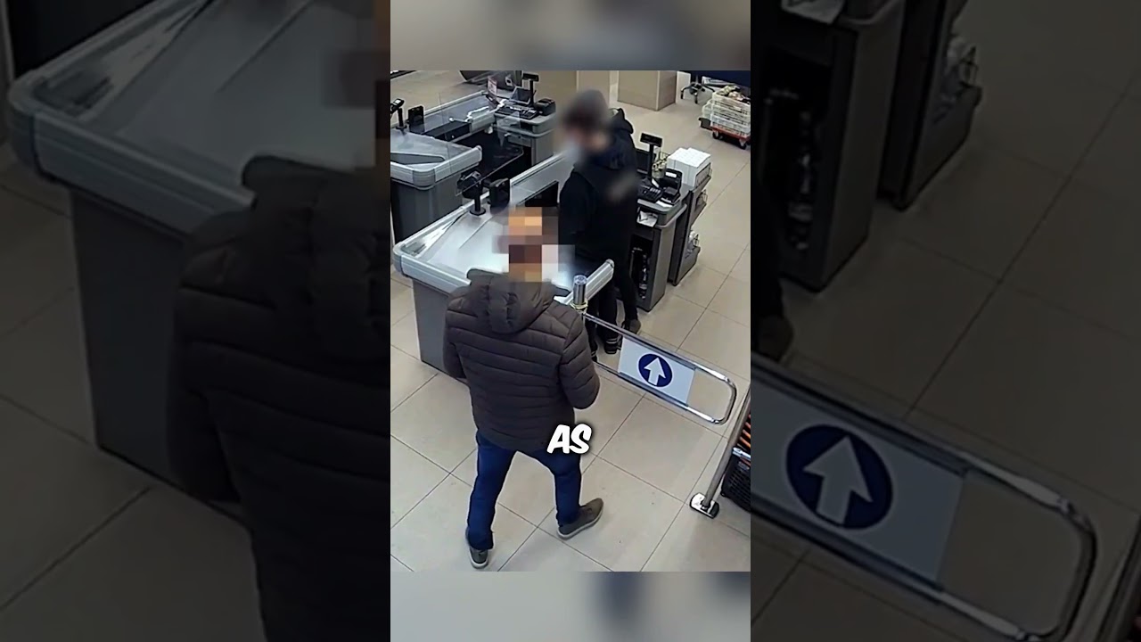Knife-Wielding Robber Gets Taken Down 👏 #shorts