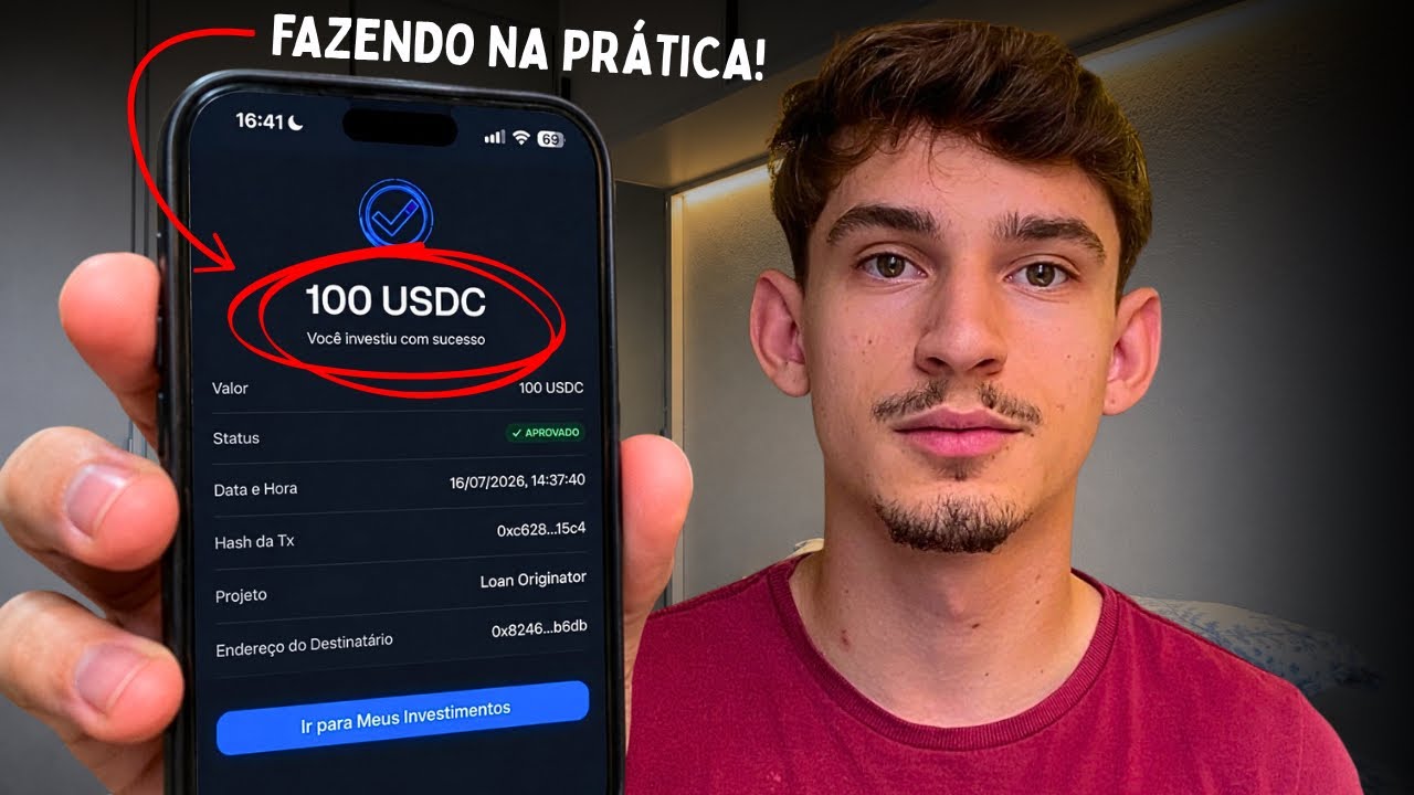 Investi 100 USDC na 8LENDS na PR&Aacute;TICA! VALE A PENA?
