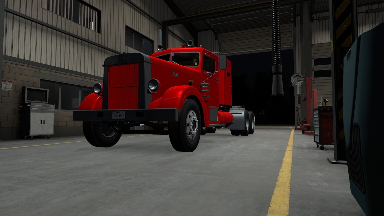 American Truck Simulator [1.58]. Peterbilt 350 by Smarty. Dallas - Longview. Hearts in Bloom Event