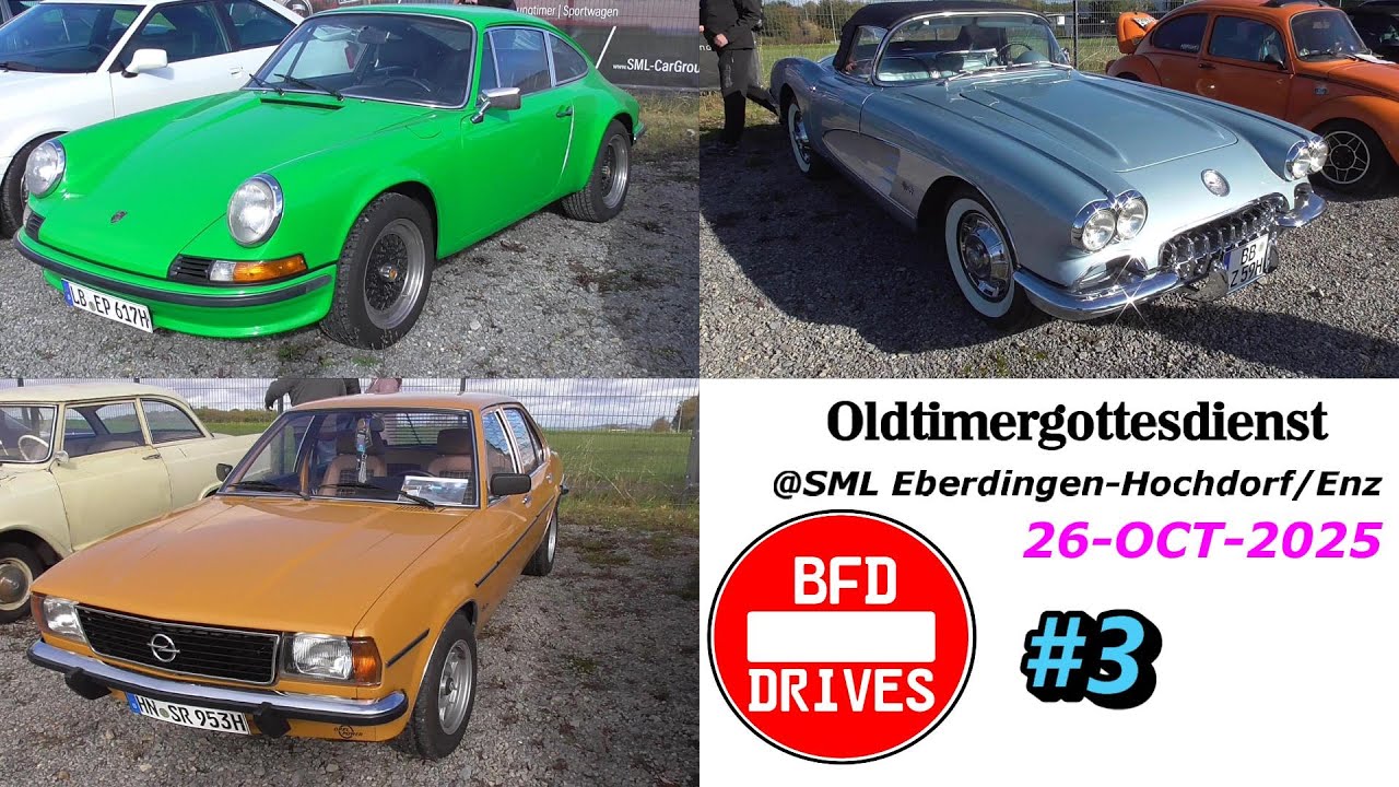 🚗 Oldtimer-Gottesdienst Hochdorf/Enz @SMLCW  ⛔️ 2025 🚦 Part 3/8 🚘