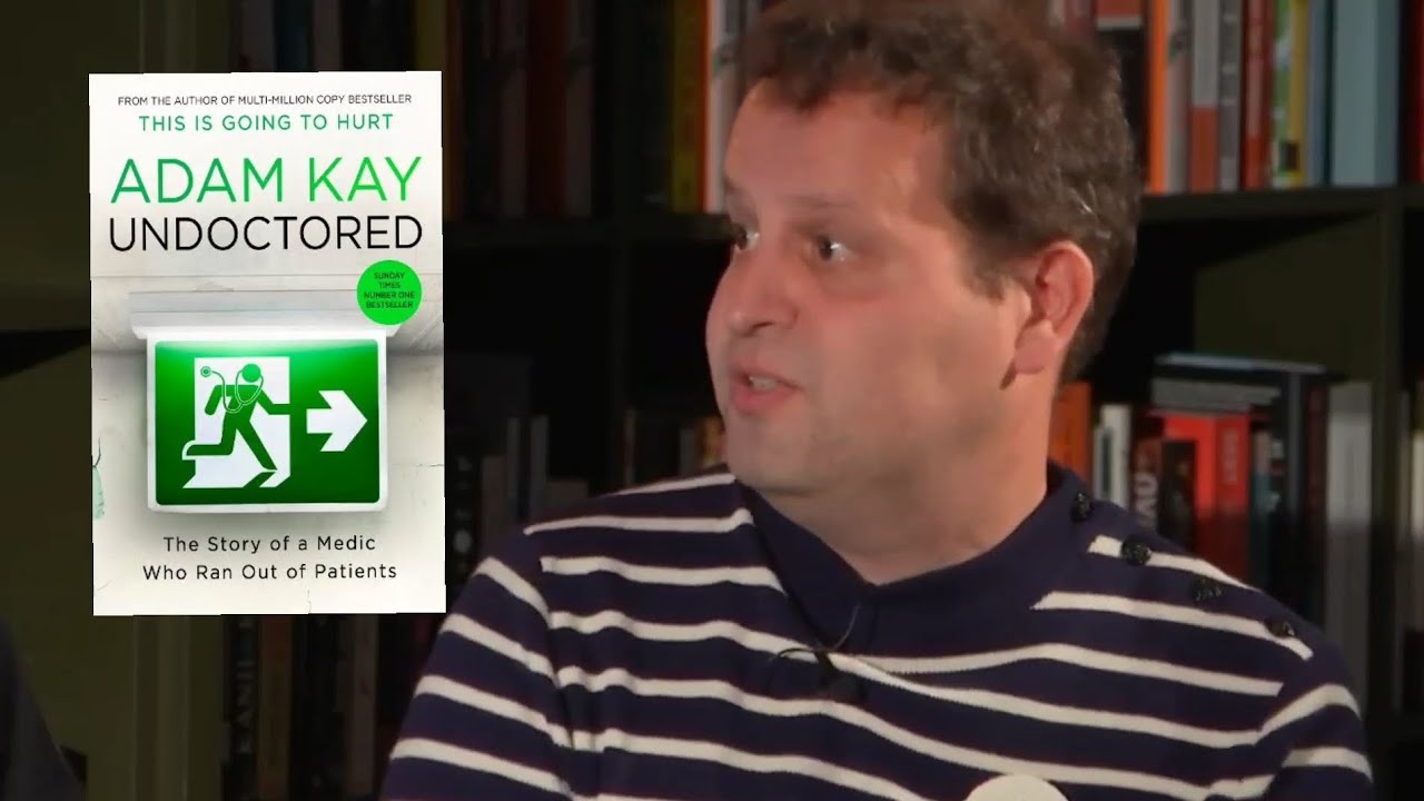 Adam Kay in conversation speaking about new book Undoctored